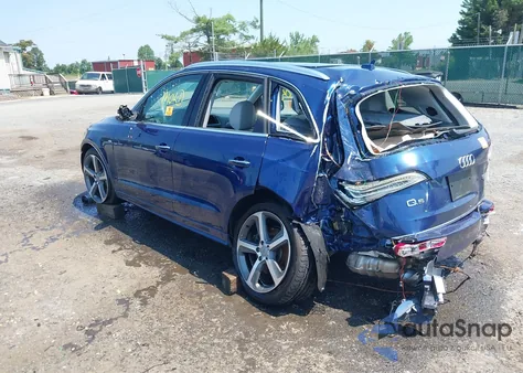 2016 Audi Q5 3.0T Premium Plus из США, поврежденный, VIN WA1D7AFPXGA046635